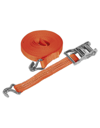 Ratchet Strap Polyester Webbing 35mm x 6m 2000kg Breaking Strength