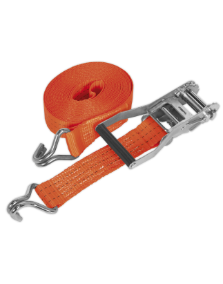 Ratchet Strap Polyester Webbing 50mm x 6m 3000kg Breaking Strength