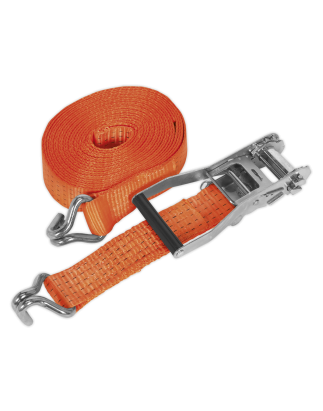 Ratchet Strap Polyester Webbing 50mm x 6m 5000kg Breaking Strength