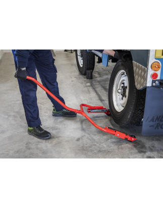 Chariot de manutention de pneus et de roues – Capacité de 127 kg