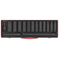 Impact Socket Set 15pc 1/2"Sq Drive Deep Metric