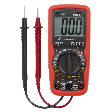 Professional Digital Multimeter - 6-Function