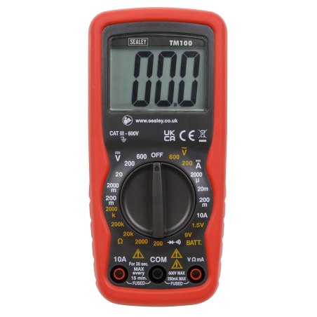 Professional Digital Multimeter - 6-Function