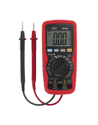 Professional Auto-Ranging Digital Multimeter - 8-Function