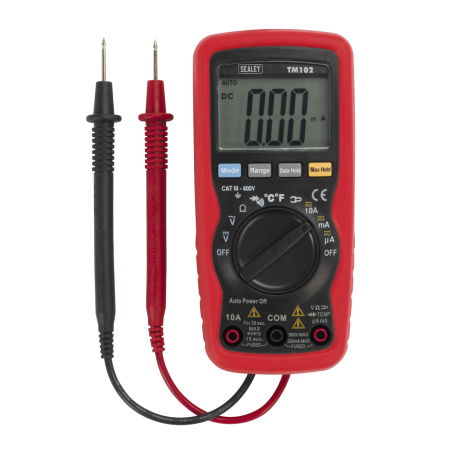 Professional Auto-Ranging Digital Multimeter - 8-Function