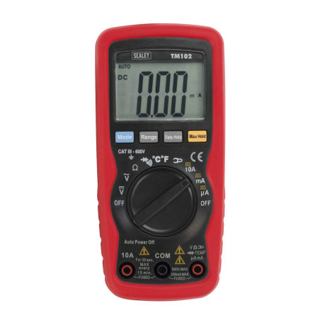 Professional Auto-Ranging Digital Multimeter - 8-Function