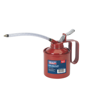 Bidon d'huile en métal avec bec flexible 500 ml