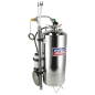 Purgeur de carburant pneumatique 40L en acier inoxydable