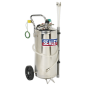 Air Operated Fuel Drainer 40L Stainless Steel