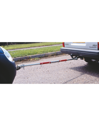 Tow Pole with Shock Spring 2000kg Rolling Load Capacity