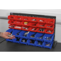 Bin Storage System Bench Mounting 30 Bins