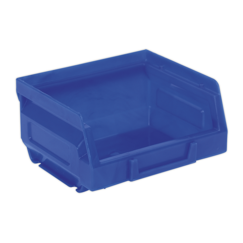 Plastic Storage Bin 105 x 85 x 55mm - Blue Pack of 24