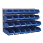 Bin & Panel Combination 24 Bins - Blue