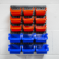 Bin Storage System Wall Mounting 15 Bins