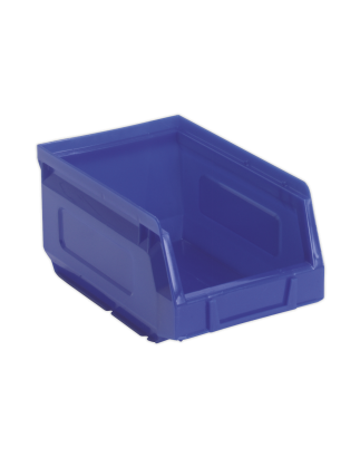 Bac de Rangement en Plastique 105 x 165 x 85 mm - Bleu Paquet de 48