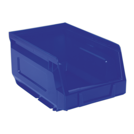 Bac de rangement en plastique 105 x 165 x 85 mm - Bleu Paquet de 24