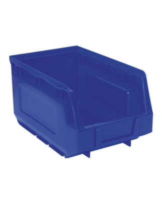 Bac de Rangement en Plastique 150 x 240 x 130 mm - Bleu Paquet de 38