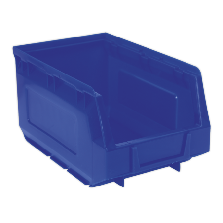 Bac de Rangement en Plastique 150 x 240 x 130 mm - Bleu Paquet de 38