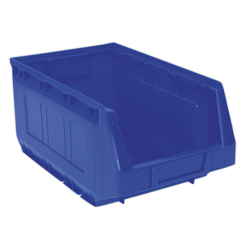 Bac de rangement en plastique 210 x 355 x 165 mm - Bleu Paquet de 12