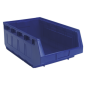 Plastic Storage Bin 310 x 500 x 190mm - Blue Pack of 12