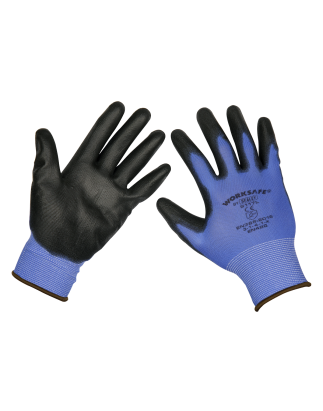 Gants légers Worksafe® à prise de précision, grand - paquet de 6 paires