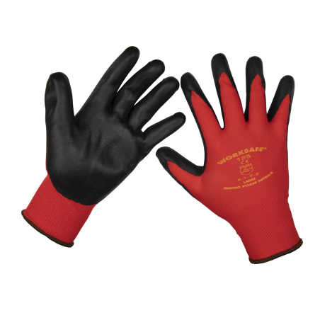 Gants en mousse de nitrile Worksafe®, grands - paquet de 6 paires