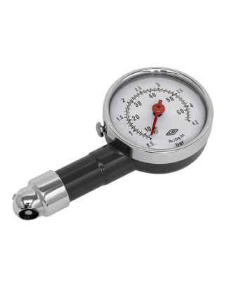 Tyre Pressure Gauge Dial Type 0-4.5bar(0-60psi)