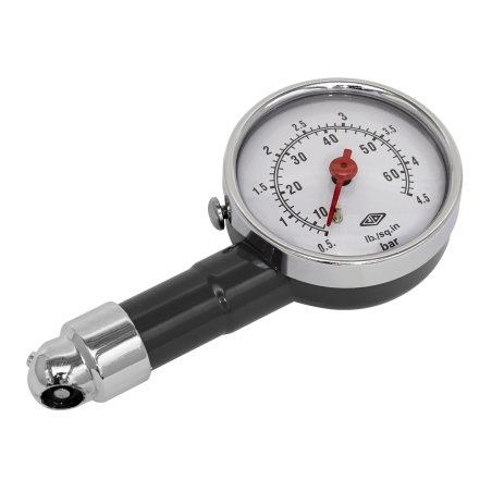 Tyre Pressure Gauge Dial Type 0-4.5bar(0-60psi)