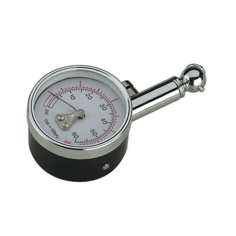 Tyre Pressure Gauge 0-4bar(0-60psi)