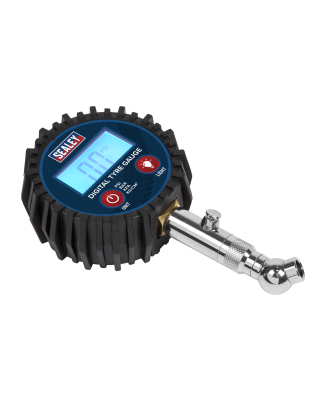 Digital Tyre Pressure Gauge with Swivel Head & Quick Release