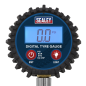 Digital Tyre Pressure Gauge with Swivel Head & Quick Release