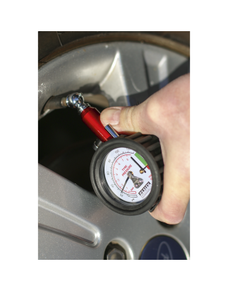 Tyre Pressure Gauge with Tyre Tread Depth Gauge 0-8bar(0-120psi)