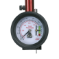 Manomètre de pression des pneus avec jauge de profondeur de bande de roulement 0-8bar (0-120psi)