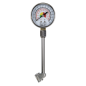 Twin Connector Tyre Pressure Gauge 0-220psi