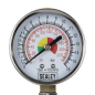 Twin Connector Tyre Pressure Gauge 0-220psi