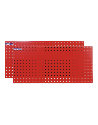 Panneau de rangement PerfoTool 1000 x 500 mm, paquet de 2