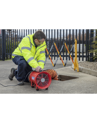 Portable Ventilator with 5m Ducting 200mm