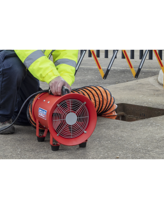 Portable Ventilator with 5m Ducting 200mm