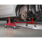 Adjustable 2-Post Vehicle Moving Dolly 900kg Capacity