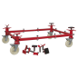 Adjustable 4-Post Vehicle Moving Dolly 900kg Capacity