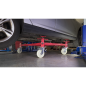 Adjustable 4-Post Vehicle Moving Dolly 900kg Capacity