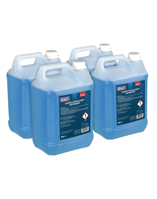 Carpet/Upholstery Detergent 5L Pack of 4