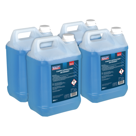 Carpet/Upholstery Detergent 5L Pack of 4