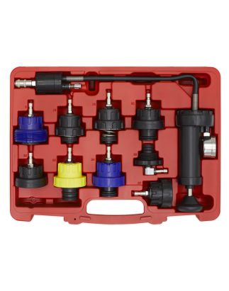 Cooling System Pressure Test Kit 10pc