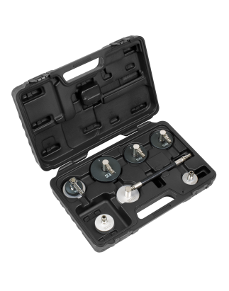 7pc Brake & Clutch Pressure Bleeder Cap Set