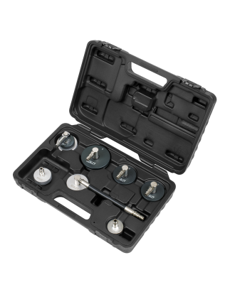 7pc Brake & Clutch Pressure Bleeder Cap Set