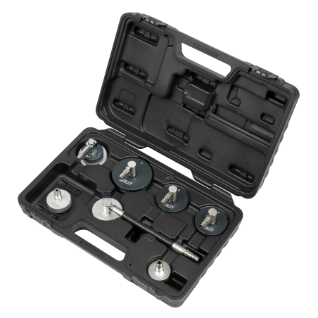 7pc Brake & Clutch Pressure Bleeder Cap Set