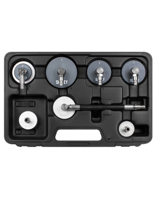 7pc Brake & Clutch Pressure Bleeder Cap Set