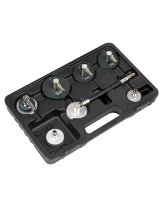 7pc Brake & Clutch Pressure Bleeder Cap Set