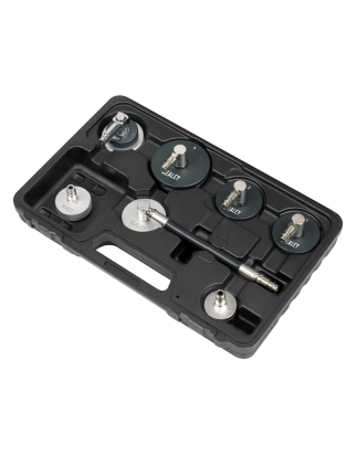 7pc Brake & Clutch Pressure Bleeder Cap Set